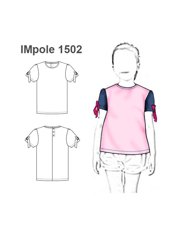 POLERA BLUSA NIÑA 1502