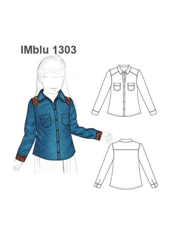 BLUSA CAMISERA NIÑA 1303