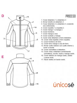 PARKA INFANTIL ESCOLAR 1901