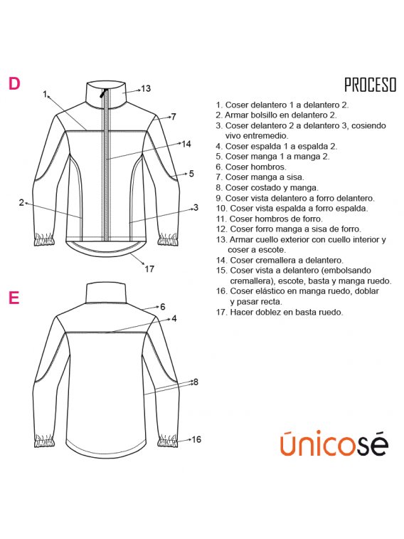 PARKA INFANTIL ESCOLAR 1901