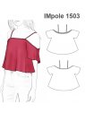 POLERA SIN HOMBROS NIÑA 1503