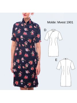 VESTIDO QUIPAO MUJER 1901