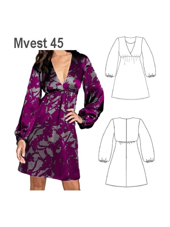 VESTIDO BASICO MUJER 0945