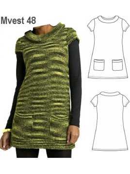 VESTIDO TEJIDO MUJER 0948