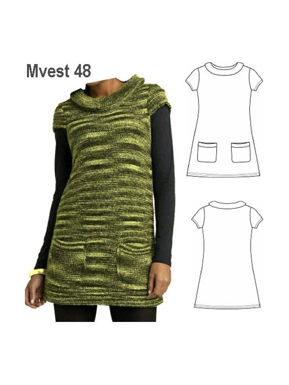 VESTIDO TEJIDO MUJER 0948