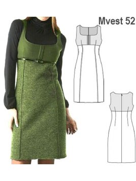 VESTIDO JUMPER MUJER 0952