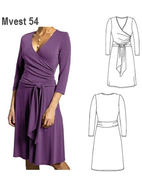 VESTIDO RECOGIDO MUJER 0954