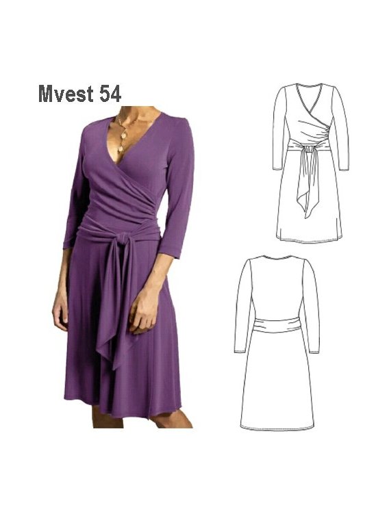 VESTIDO RECOGIDO MUJER 0954