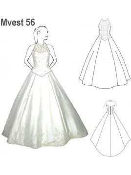 VESTIDO NOVIA 0956