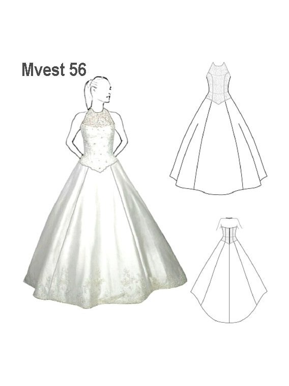 VESTIDO NOVIA 0956