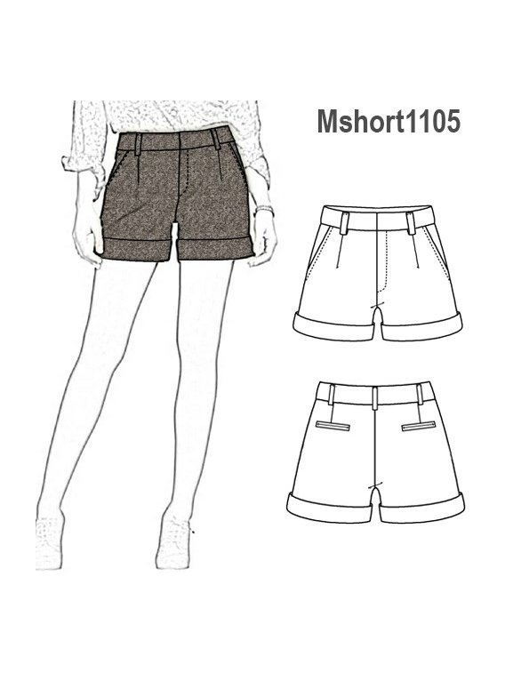 SHORT BASTILLA  MUJER 1105