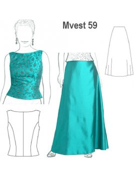 VESTIDO FIESTA MUJER 0959