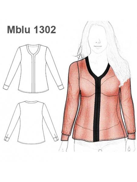 BLUSA CRUCE FALSO
