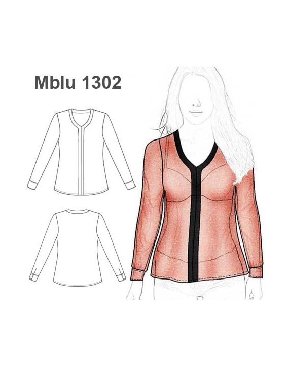 BLUSA CRUCE FALSO