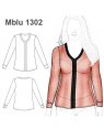BLUSA CRUCE FALSO