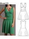 VESTIDO RECOGIDO MUJER 0903