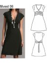 VESTIDO EVASE MUJER 0906