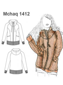 CHAQUETA MUJER SPORT CAPUCHON