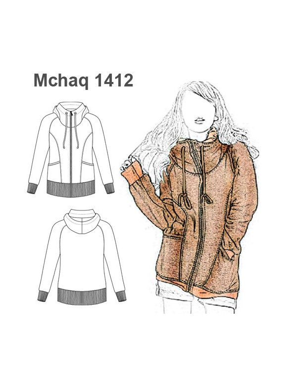 CHAQUETA MUJER SPORT CAPUCHON