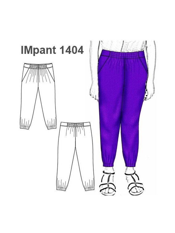PANTALON BOMBACHO NIÑA 1404