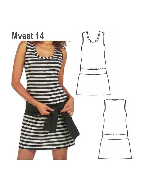 VESTIDO POLERA MUJER 0914