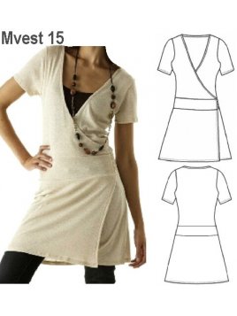 VESTIDO POLERA MUJER 0915