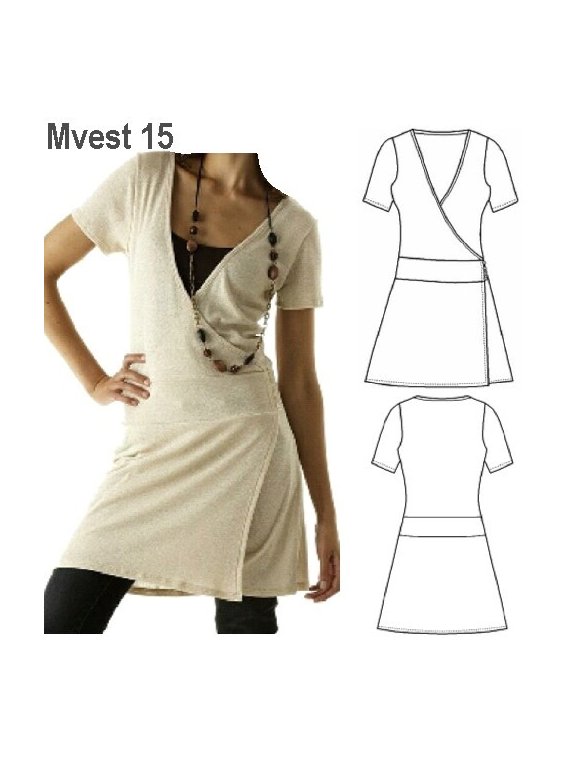 VESTIDO POLERA MUJER 0915