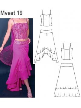 VESTIDO FIESTA MUJER 0919