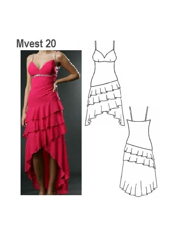 VESTIDO FIESTA MUJER 0920