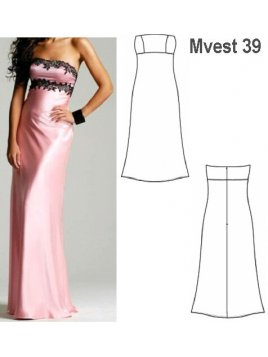 VESTIDO FIESTA MUJER 0939