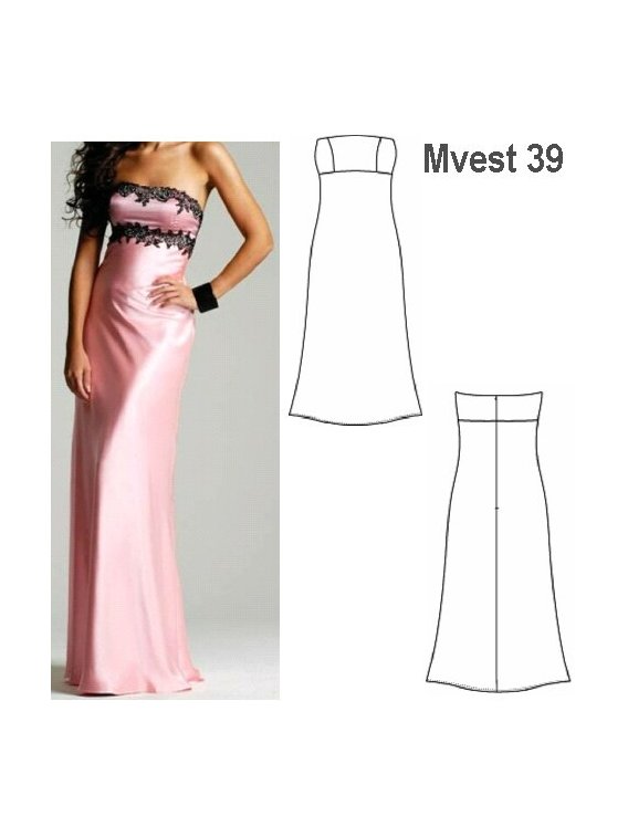 VESTIDO FIESTA MUJER 0939