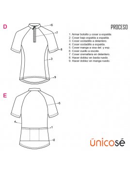 POLERA CICLISTA HOMBRE 0915