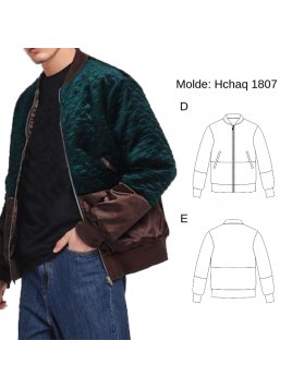 CHAQUETA BOMBER HOMBRE 1807