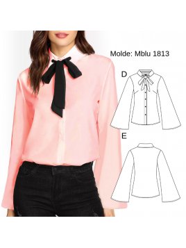 BLUSA CAMISERA MUJER 1813