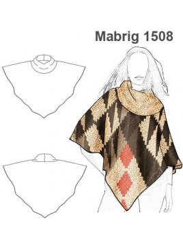 ABRIGO TAPADO PONCHO  MUJER