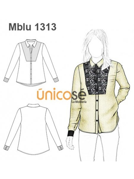 BLUSA CAMISERA MUJER 1313
