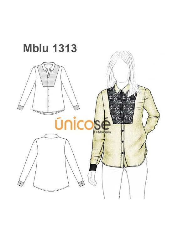 BLUSA CAMISERA MUJER 1313
