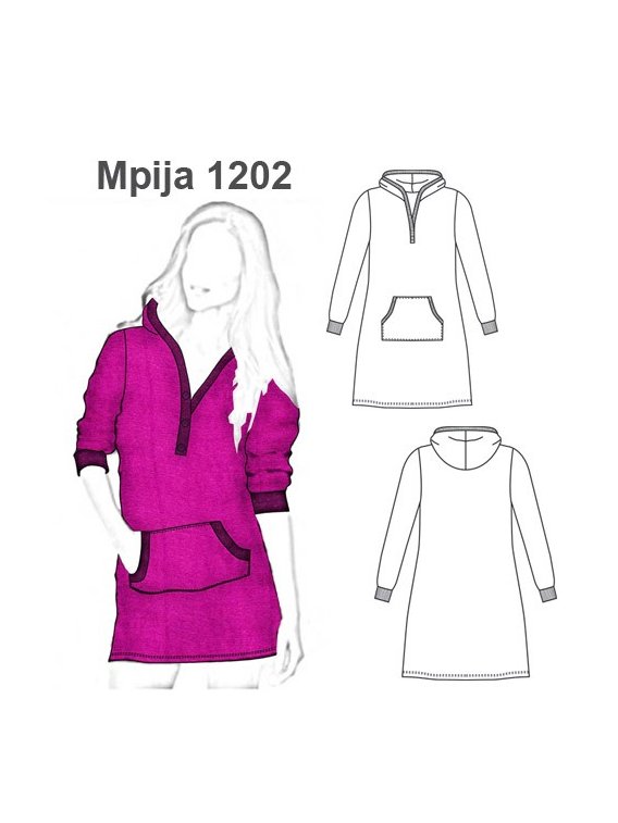 PIJAMA CANGURO MUJER 1202